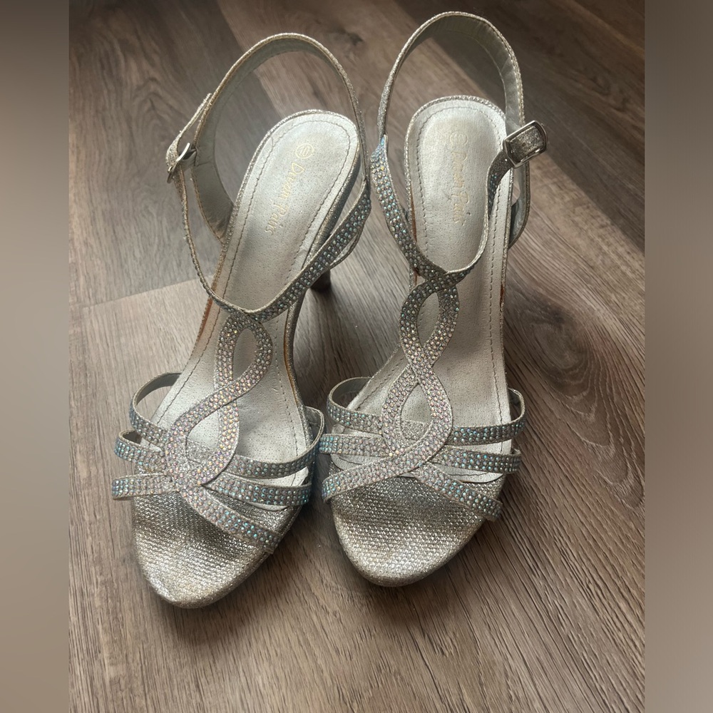 Glitter heels
